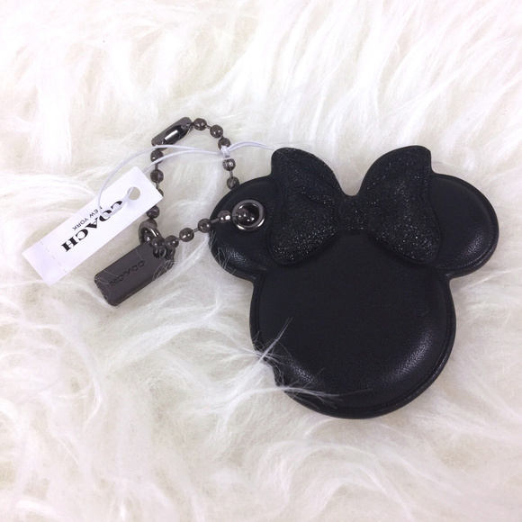 Coach Accessories - NWT✨DISNEY x COACH Minnie Mouse Bow Hangtag